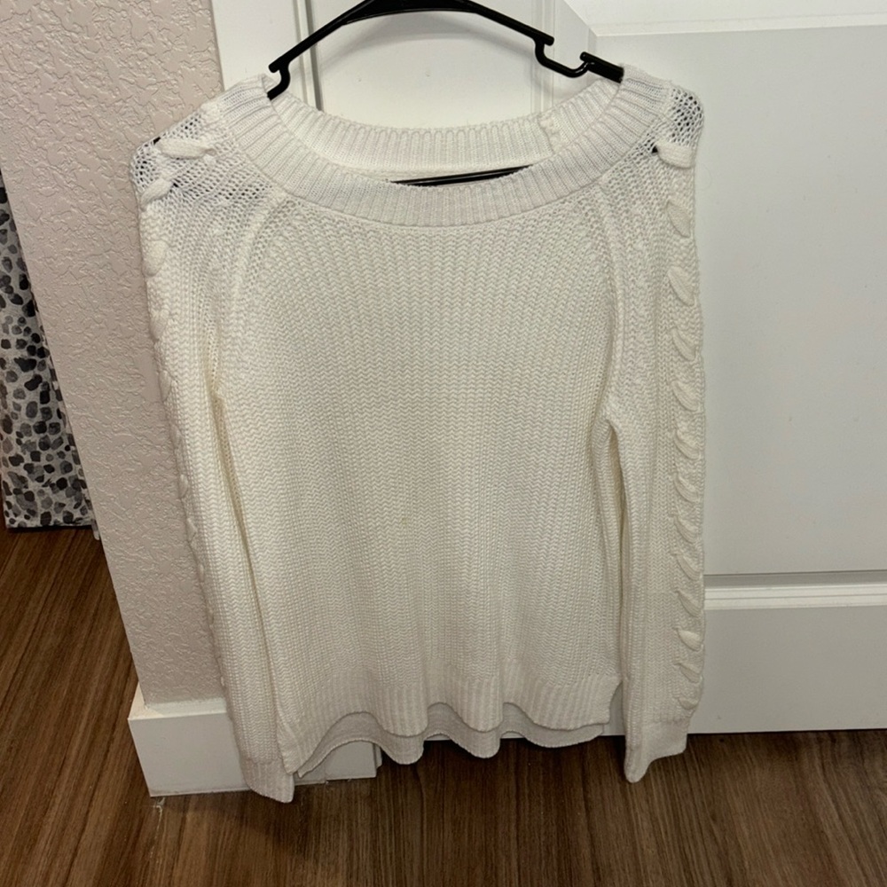 Cream sweater